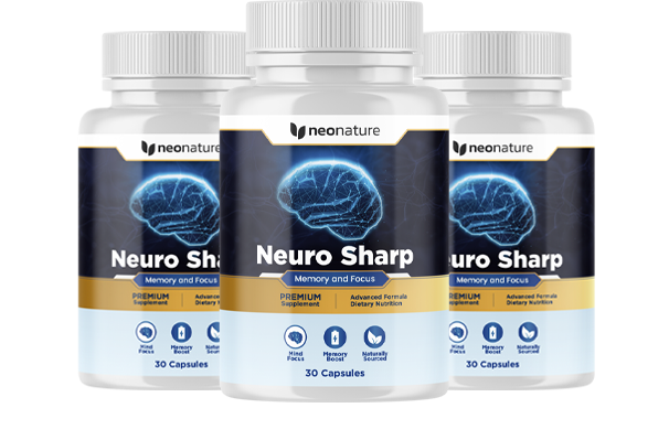 Neuro Sharp three bottles